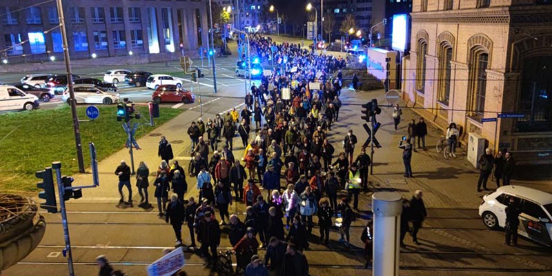 Montagsdemo am 7.11.2022